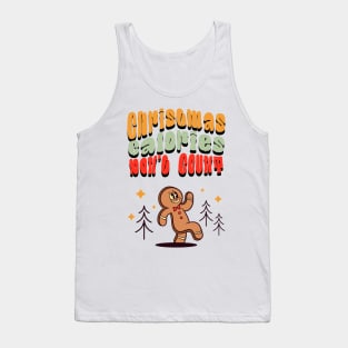 gingerbread man retro character Tank Top